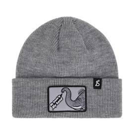 Black Sands Animal Wappen Beanie Elephant