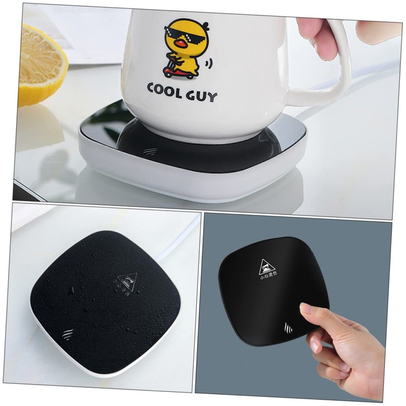 ABOOFAN 1PC USB Heating Coaster Constant Temperature Cup Warmer for