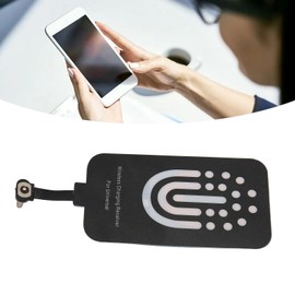 Thin Wireless Charging Receiver, Overvoltage Protections Model KY 01 USB C Portable Type C Wireless Charging Receiver Overcurrent Protections for Mobile Phones