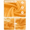 Bibykivn Bathrobe for Dogs, Microfibre Dog Bathrobe, Adjustable Collar with