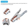 MECCANIXITY 1000A Welding Ground Clamp, A-Shape Welder Machine Grounding Clamp