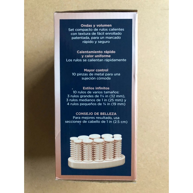 Conair Travel 10 Assorted Hot Roller Set V35761