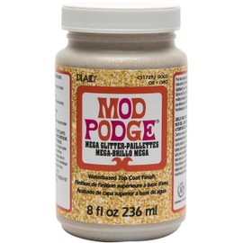 Mod Podge Cs17292 Mega, 8 Oz. , Gold Glitter