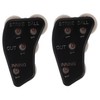 Abaodam 2Pcs Portable Baseball Umpire Clicker Lightweight Scoring Device for