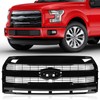 Front Upper Grille Grill Fit For F150 2015 2016 2017