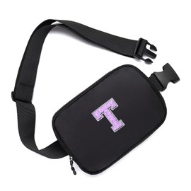 Belt bag Fanny pack crossbody bags for women Everywhere belt bag (BLACK-T)