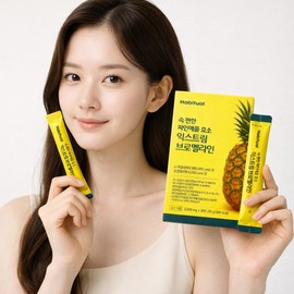 Bromelain Enzyme Pineapple High Content Gluten Protein Decomposition 800,000 Potency Protease 30 packets (1 box) / 브로멜라인효소 파인애플 고함량 글루텐 단백질분해 80만 역가 프로테아제 30포(1box)
