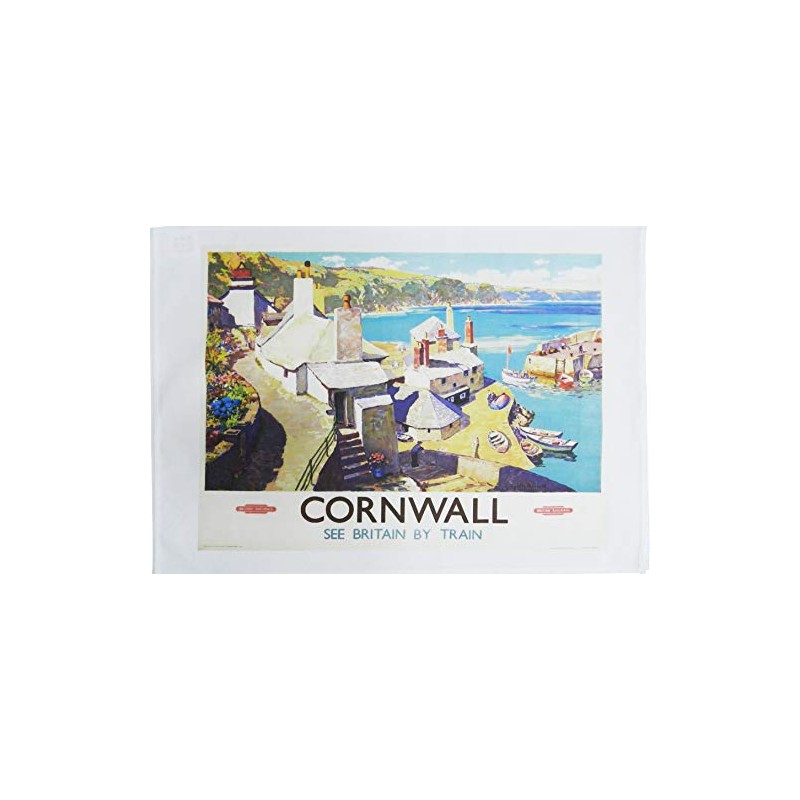 Half a Donkey Cornwall See Britain by Train - Retro