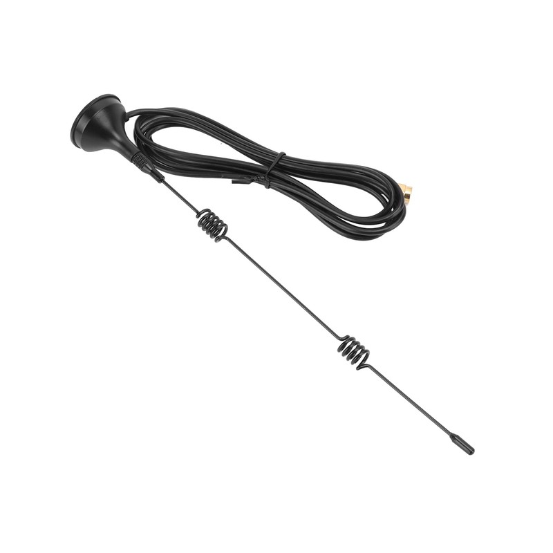 2.4G WiFi Antenna with Magnetic Base, Spring Antenna with SMA
