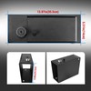 3mirrors Center Console Safe Gun Safe Box with Fingerprint Lock
