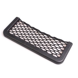 車用 収納ポケット 19.2 x 8cm NAKAMARU 車内収納ネット スマホ収納 小物入れ メッシュ