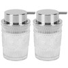 GOYISEE Glass Foaming Hand Soap Dispenser Glass,Hand Soap Dispenser for