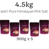 4.5kg Value Pack of 100% Pure Himalayan Pink Salt -