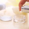 QOOWFEANIG 50 Pack Clear Sample Jars with Lids, 2.5g Empty