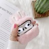 Cute Plush Rabbit Ears Airpods 3 Case 2021, Fluffy Soft