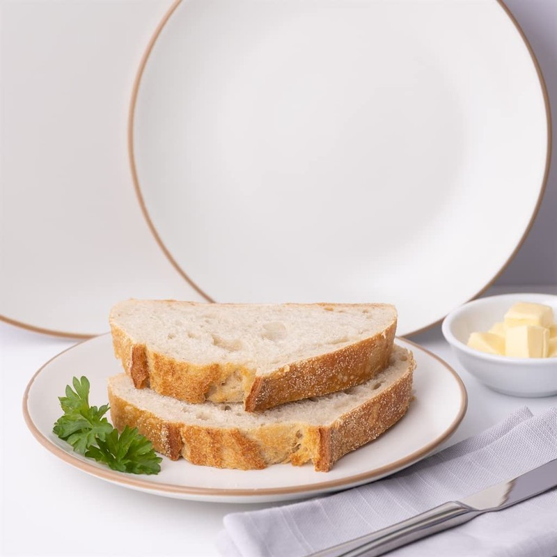 Mason Cash Classic Collection Set of 4 Cream Side Plates