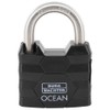 Burg Wächter 42161 Padlock Ocean 490 Ni 60 SB, Black