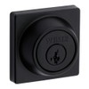 Weiser Elements Matte Black Square Deadbolt Lock, ANSI/BHMA Grade 3