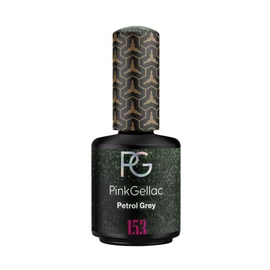 Pink Gellac 153 Petrol Grey 15 ml UV/LED Gel Nail Polish