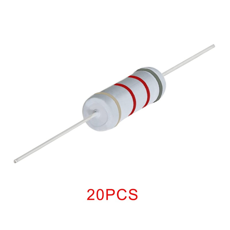 Aopin 8.2K Ohm Metal Oxide Resistor, ±5% Tolerance Precision 5
