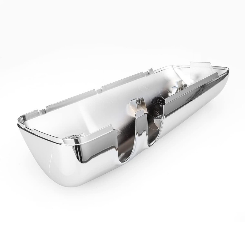 High Soar Chrome Door Mirror Cover for Kenworth T680, Side