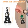 Initial Letter Keyring Letter A-Z Keychain Heart Initial Keychain Gifts