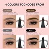 Magic Eyebrow Pencil with 4 Fork Tip, Waterproof Microblading Brow
