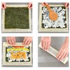 HYROOY Bamboo Rolling Mat Onigiri Rice Roller Sushi Making Sushi