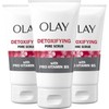 Olay Limpiador Facial Exfoliante Regenerist Desintoxicante de Poros, 150 ml,