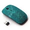 KawaiiMouse [ Optical 2.4G Wireless Mouse ] Teal Iridescent Scale