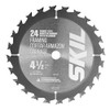 SKIL 4-1/2 in. 24-Tooth & 40-Tooth Carbide Circular Saw Blade