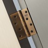YAGU 3 Pack 4'' Door Hinges Antique Brass 4 x