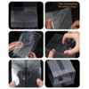 KUPOO 50pcs Clear Favor Boxes, 2 x 2 x 2