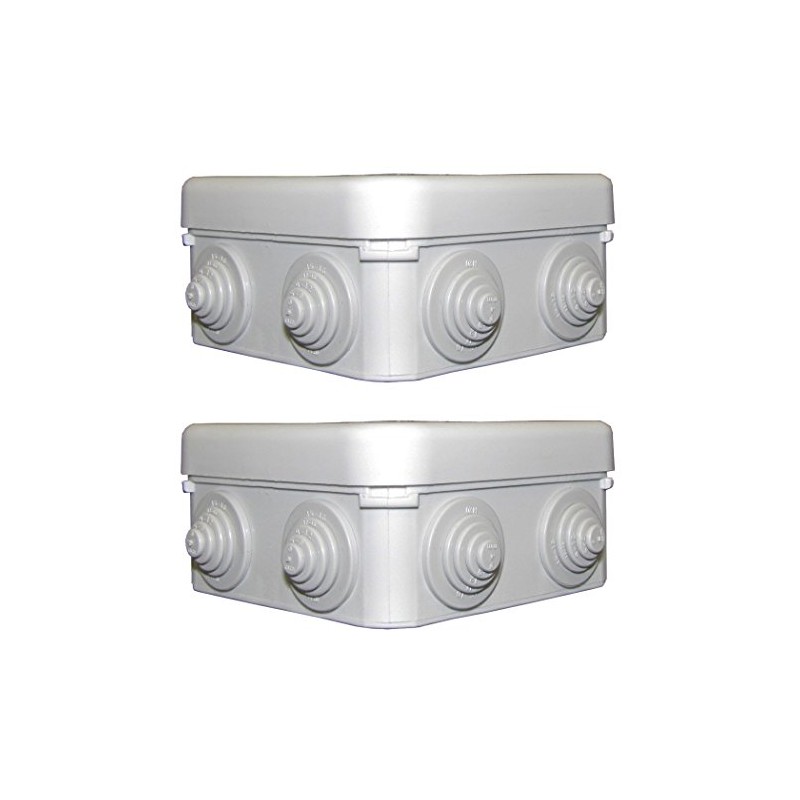 2x CCTV IP Junction Box Outdoor Weatherproof IP55 Terminal Box