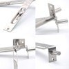 Faspiroty Door Latch 2 Pack 304 Stainless Steel Security Lock