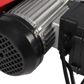 MonaBura Electric Hoist,700kg Mini Electric Lift Tool with 2 Straps,Scram Electric Winch