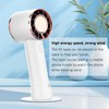 JIALEYA Personal Mini Electric Handheld fan, Portable Turbo Fans with