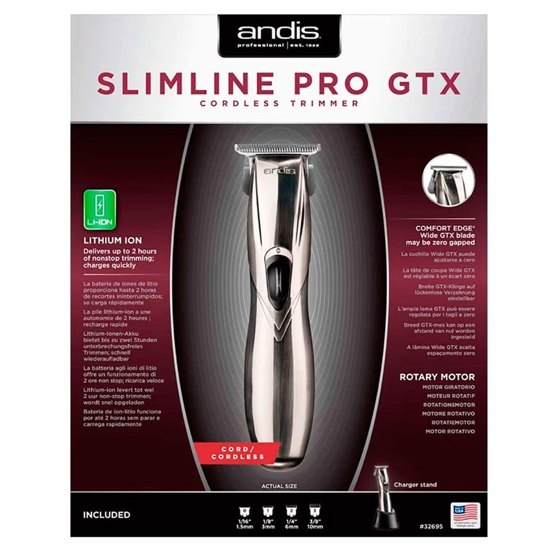 Andis Slimline Pro GTX Hair Trimmer D-8 32690