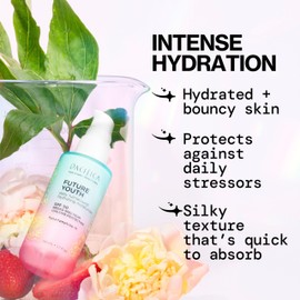 Pacifica Peptide Face Moisturizer Future Youth Daily Turnaround Hydrating, SPF 50 Broad Spectrum, UVA/UVB Sun Protection, Sunscreen, Face Moisturizer, Anti-Aging, Vegan, 1.7 fl oz (1 Count)