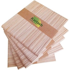 Craft Sticks Ice Cream Sticks Natural Wood Popsicle Craft Sticks 4.5 inch Length Treat Sticks Ice Pop Sticks for DIY Crafts (Pack of 1000)