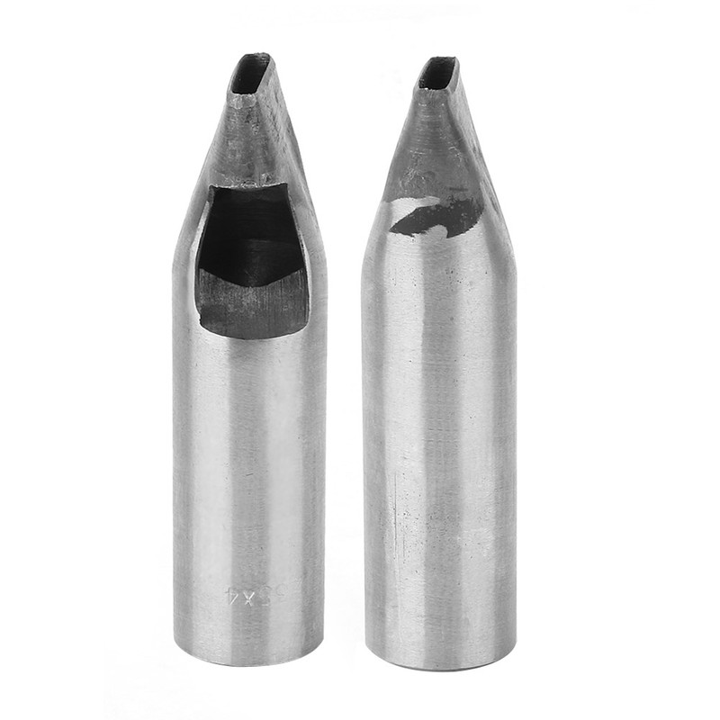 4mm DIY Leather Craft Hole Punch Tool Oval Shape Hole