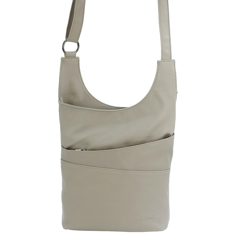 JENNIFER JONES Women's Shoulder Bag with Zip - Handbag in