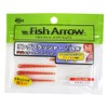 Fish Arrow(フィッシュアロー) ワーム リングフラッシャー 2SW 2インチ カキオレンジ #T05 ルアー