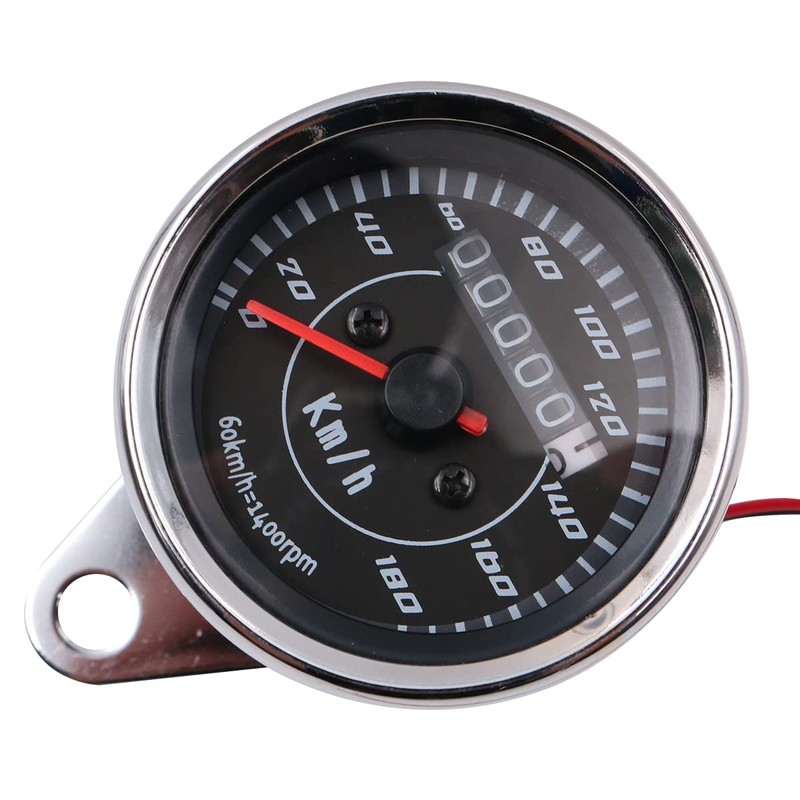 Tiardey Universal MPH Speedometer Odometer 0-180 MPH for Car Motorcycle