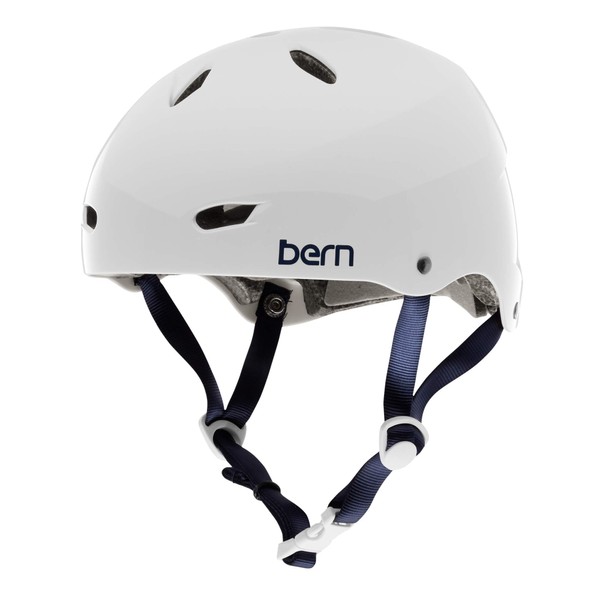 Bern Brighton Snowboard Helmet Womens (Gloss White, X-Small/Small)
