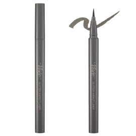 Visee Riche Glitter Impact Liner GY010 Diamond Gray, 0.013 oz (0.4 mL)
