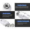 ZiYuya Temperature Control Valves Thermostatic Valve Head, TRV M30x1.5 Thermostatic