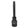 T45 x 100mm 1/2” Drive Short Impact Impacted Torx/Star Male
