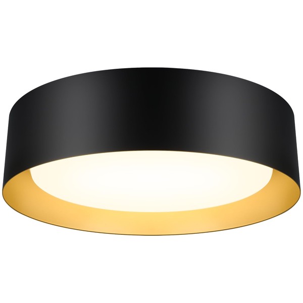 BrightHome Flush Mount LED Ceiling Light, 13in 2400LM 25W, 3
