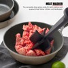 EVTSCAN ABS Plastic Meat Chopper for Cooking Ground Beef, Pork,